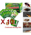 Powerful insecticide annihilates cockroaches and other vermin - 10 sachets