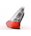 Kit luci posteriori a LED Citroen C4 3 porte. Tipo L 04- trasparente / rosso...