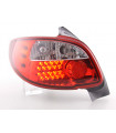 Kit luci posteriori LED Peugeot 206 3/5 porte. senza decappottabile 98-05 rosso…