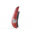 Parti soggette ad usura fanale posteriore sinistro Opel Agila B 08- rosso / trasparente...