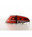 Kit luci posteriori a LED VW Golf 7 dal 2012 rosso / trasparente…