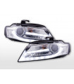 Luce diurna Faro a LED luci diurne Audi A4 dal 2008 cromato...