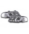 Luce diurna LED DRL look Audi A4 tipo B5 99-01 cromato...