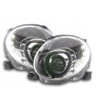 Faro anteriore LED Daylight DRL look Fiat 500 07- cromo...