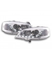 Luce diurna LED DRL faro anteriore Opel Astra G 98-03 cromato...