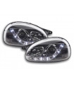 Luce diurna LED DRL faro anteriore Opel Corsa B 94-00 cromato...