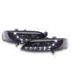 Luce diurna LED DRL look faro Opel Vectra B 99-02 nero...