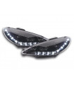 Luce diurna a LED Luce diurna Luci diurne Peugeot 206 Tipo S16 98- Nero...