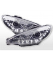 Luce diurna LED DRL faro look Peugeot 206 98 -...