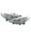 Luce diurna LED DRL faro Peugeot 207 06- nero...