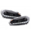 Luce diurna LED Luce diurna Luci diurne VW Golf 6 Tipo 1K 08 - Nero