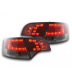 Audi A4 Kit luci posteriori a LED Tipo 8E 04-08 Rosso/Nero...