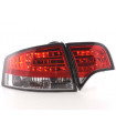 Audi A4 Berlina Tipo 8E 04-07 Kit Luce Posteriore a LED Rosso/Trasparente...