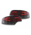 Audi A4 Berlina Tipo 8E 04-07 Kit Fanale Posteriore a LED Rosso / Nero