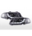 Fari a LED per luce diurna Audi A4 B5 8D Luci diurne a LED 94-99 Nero...