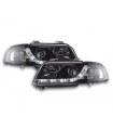 Luce diurna Faro a LED Luci diurne a LED Audi A4 B5 8D 99-01 Nero...