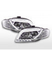 Luce diurna LED DRL faro look Audi A4 tipo 8E 04-08 cromato...