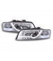 Luce diurna LED DRL look Audi A4 tipo 8E 01-04 cromato per guida...