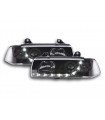 Fari Daylight Luci di marcia diurna a LED BMW Serie 3 E36 Limousine / Touring neri per guida a destra…