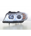 Fari Xenon Daylight LED DRL look BMW Serie 3 E90 / E91 05-08 cromati…