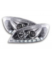 Faro Daylight LED DRL look Mercedes Classe C tipo W204 07-10 cromato…