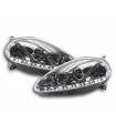 Phares Daylight LED feux de jour Fiat Grande Punto 199 05-08 chrome…