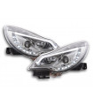 Luce diurna Faro a LED luci diurne Opel Corsa D dal 2011 cromato...