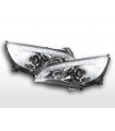 Fari anteriori Opel Astra J 5 porte 2009-2012 cromati con motore...