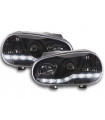 Luce diurna LED Luce diurna Luci diurne VW Golf 4 97-03 Nero...