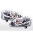 Luce diurna LED Luce diurna Luci diurne VW Golf 5 03-08 Cromo...