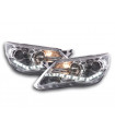 Luce diurna LED DRL faro VW Tiguan 07-11 cromato...