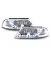 Faro a LED Daylight Look DRL VW Passat tipo 3BG 00-05 cromato per guida...