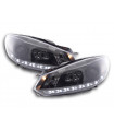 Luce diurna a LED Luce diurna Luci diurne VW Golf 6 Tipo 1K 08- Nero per guida...