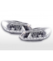 Luce diurna Faro a LED Luci diurne a LED VW Golf 6 tipo 1K 08- cromate per guida...