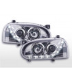 Phare Daylight LED feux de jour VW Golf 3 91-97 chrome pour conduite à droite…