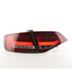 Audi A4 B8 8K Limo 07-11 Fanali posteriori a LED Rosso/Trasparente...