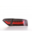 Feux arrière à LED Lightbar Audi A5 8T Coupe / Sportback 07-11 rouge / noir…