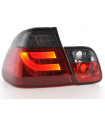 Kit feux arrières LED BMW Série 3 E46 Limo 98-01 rouge / noir…