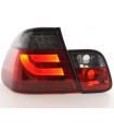 Kit feux arrières LED BMW Série 3 E46 Limo 02-05 rouge / noir…