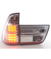 Fanali posteriori a LED BMW X5 E53 98-02 Cromo...