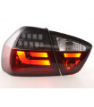 Kit feux arrière LED BMW Série 3 E90 Limo 05-08 rouge / noir…