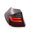 BMW Serie 1 E87 / E81 3/5 Set di luci posteriori a LED per porte. 07-11 Rosso/Nero...