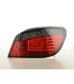 Kit feux arrières LED BMW Série 5 E60 berline 08-09 rouge / noir…