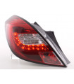 Feux arrières LED Set Opel Corsa D 3 portes 06-10 rouge / clair…