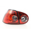 Kit feux arrières LED VW Golf 5 type 1K 2003-2008 rouge pour conduite à droite…