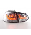 Set feux arrières LED VW Golf 6 type 1K 2008-2012 chromé avec clignotants LED pour conduite à droite…