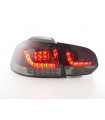 Kit feux arrière LED VW Golf 6 1K 08-13 rouge / noir…