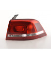 Parti soggette ad usura luce posteriore destra VW Passat 3C Berlina 2010- rosso / trasparente…