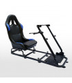 Siège de jeu FK Simulateur de course de siège de jeu eGaming Seats Monaco noir / bleu…