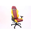 Chaise de jeu FK eGame Seats Siège de jeu eSport Liverpool rouge / jaune…